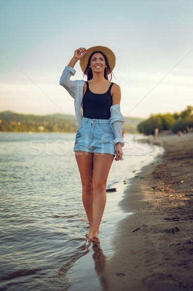 The Beach Brings Out My Happy Stock photo © MilanMarkovic78
