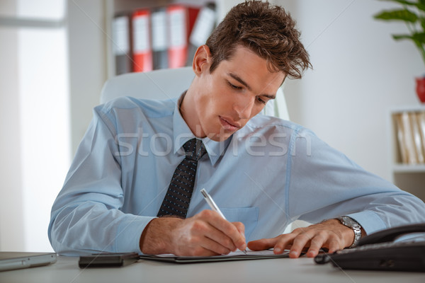 Ordinary Morning In Office Stock photo © MilanMarkovic78
