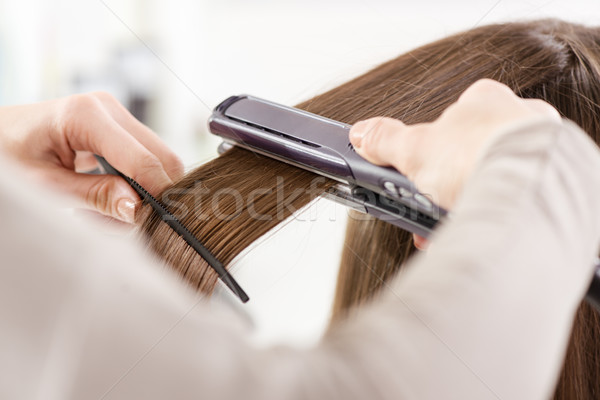 Hair Straighteners Stock photo © MilanMarkovic78