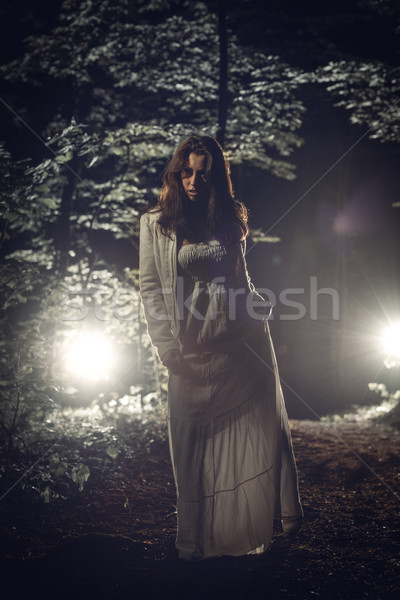 Alone Girl Stock photo © MilanMarkovic78
