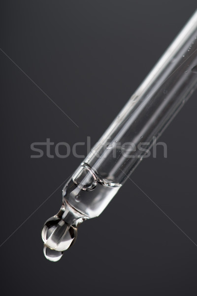 Esencia primer plano cuentagotas gotas esencial líquido Foto stock © MilanMarkovic78