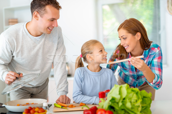 Foto stock: Tempo · gosto · corpo · belo · jovem · família