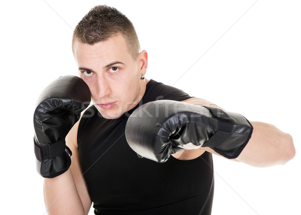 Croshe punch Stock photo © MilanMarkovic78