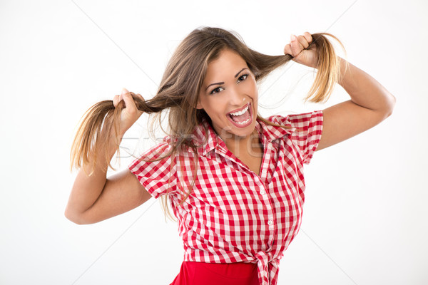 Funny Girl Stock photo © MilanMarkovic78