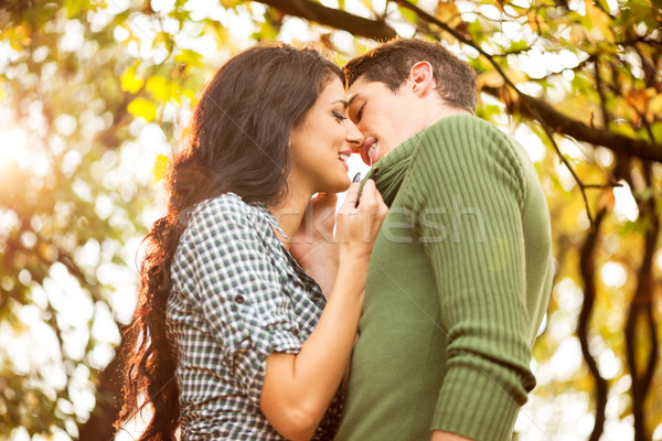 Kiss In The Park Stock photo © MilanMarkovic78