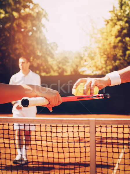 Stock photo: Preparing To Serve