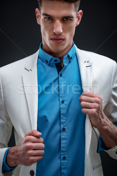 Imposing Young Man Stock photo © MilanMarkovic78