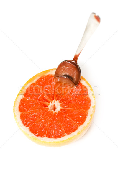 Grapefruit isolated on white Stock photo © MilanMarkovic78