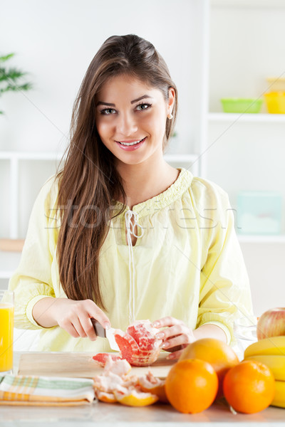 Pomelo hermosa cocina Foto stock © MilanMarkovic78