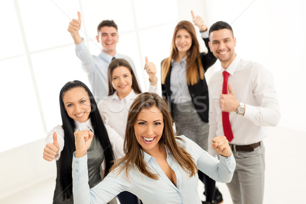 Group Of Young Business People Stock photo © MilanMarkovic78