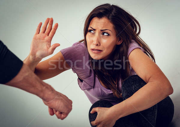 Domestic Violence Stock photo © MilanMarkovic78