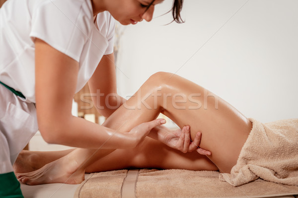 Legs Massage Stock photo © MilanMarkovic78