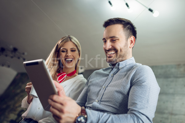 Technology Lends A Fun Aspect To Business Stock photo © MilanMarkovic78