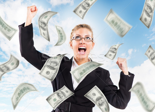 Money From Heaven Stock photo © MilanMarkovic78