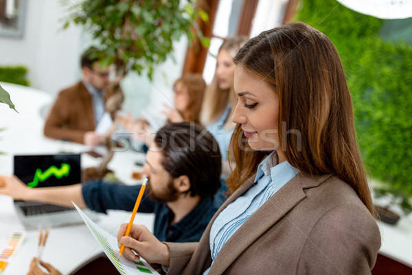 Qualité nouvelle espèce Université collègues blé [[stock_photo]] © MilanMarkovic78