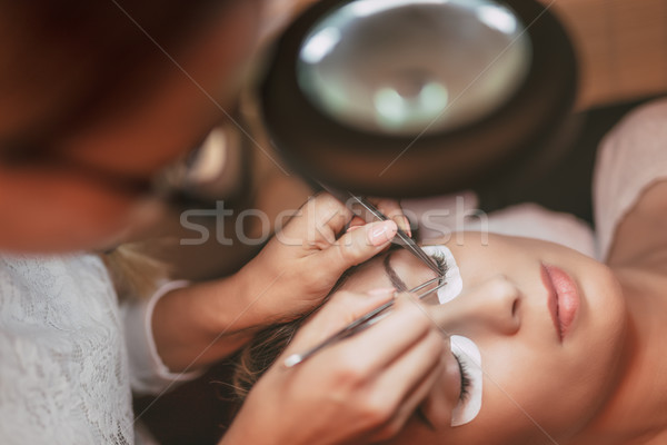 Modèle salon de beauté femme [[stock_photo]] © MilanMarkovic78