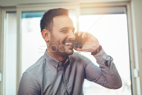 His Smile Is A Sure Sign On Success Stock photo © MilanMarkovic78