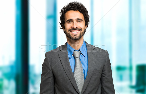 Portrait élégant affaires bureau visage exécutif [[stock_photo]] © Minervastock