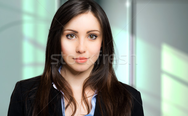 Сток-фото: улыбаясь · молодые · женщины · менеджера · портрет · женщину