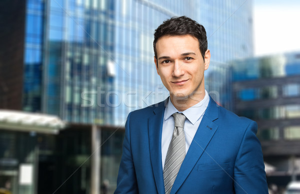 Confident young manager Stock photo © Minervastock