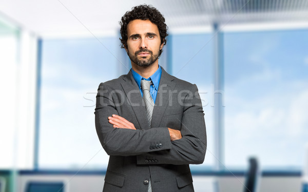 Serious manager portrait Stock photo © Minervastock