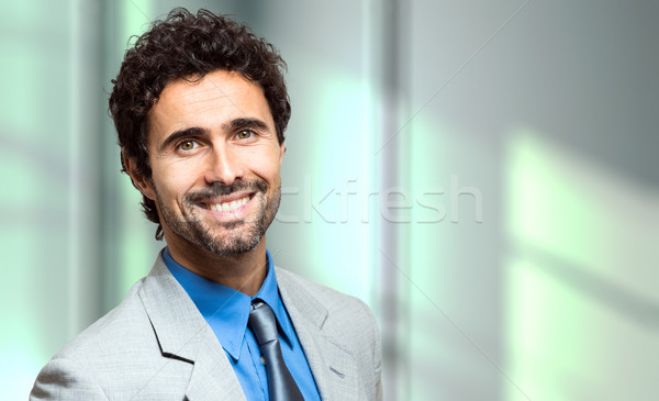     Portrait of an handsome businessman  Stock photo © Minervastock