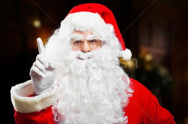 Santa Claus approving your behaving Stock photo © Minervastock