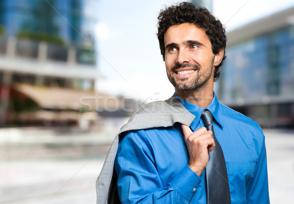 Erfolgreich Manager Freien Porträt städtischen Mann Stock foto © Minervastock