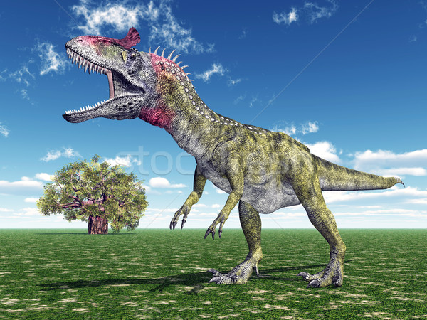 Stock photo: Dinosaur Cryolophosaurus