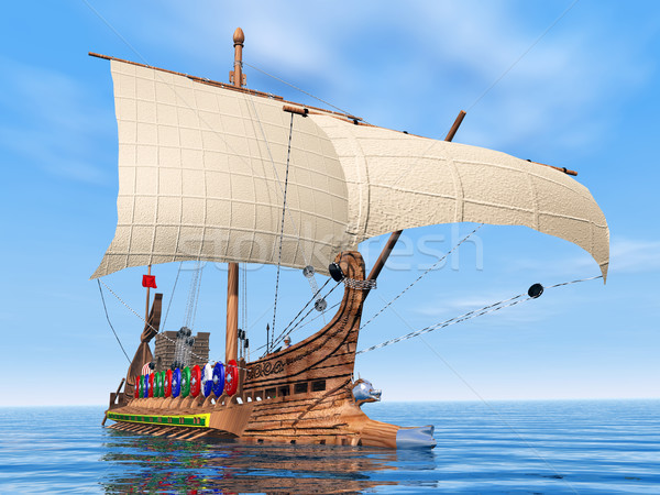 Roman Warship Stock photo © MIRO3D