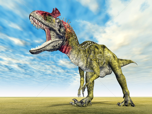 Dinosaur Cryolophosaurus Stock photo © MIRO3D