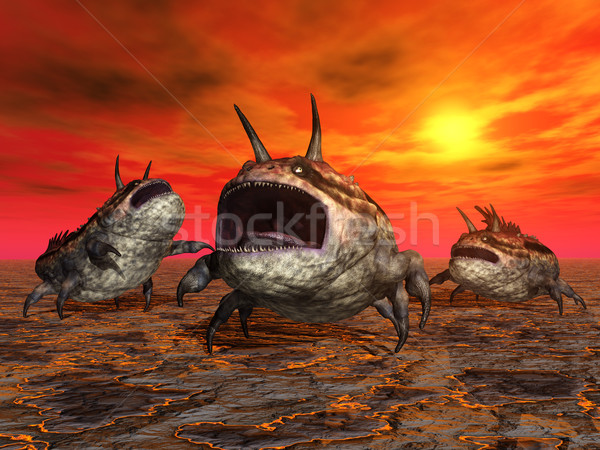 Extraterrestrial Life Stock photo © MIRO3D
