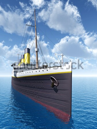 Ocean computer generato illustrazione 3d crociera Foto d'archivio © MIRO3D