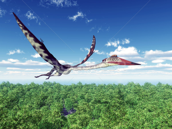 Pterosaur Quetzalcoatlus Stock photo © MIRO3D