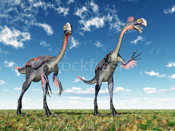 Dinosaur Gigantoraptor Stock photo © MIRO3D