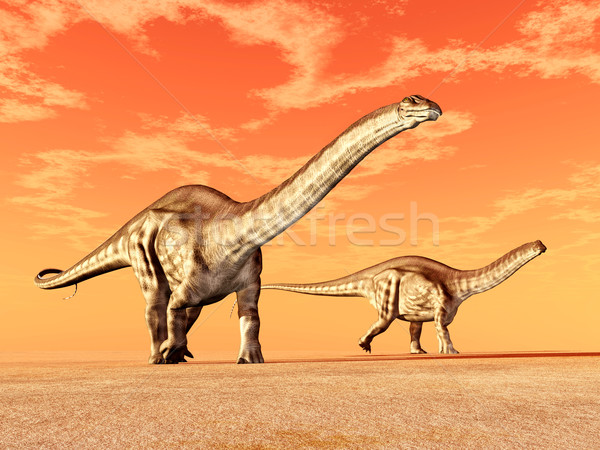 Dinosaur Apatosaurus Stock photo © MIRO3D