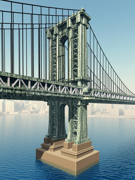 Manhattan Bridge Stock photo © MIRO3D