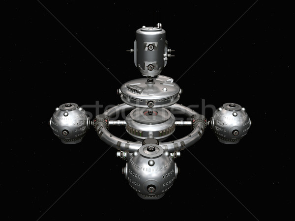 Space Station in Space Stock photo © MIRO3D