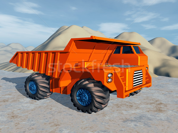 Dump Truck Stock photo © MIRO3D