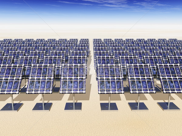 Solar Power Plant Stock photo © MIRO3D