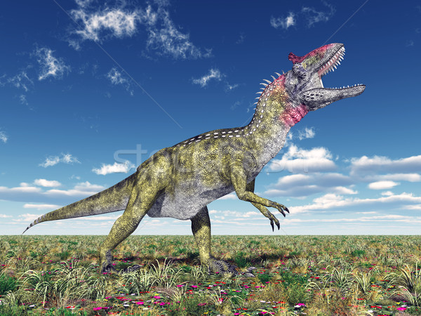 Stock photo: Dinosaur Cryolophosaurus