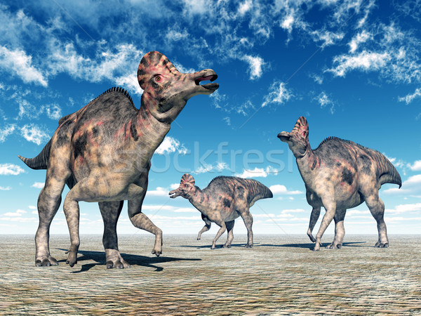 Dinosaur Corythosaurus Stock photo © MIRO3D