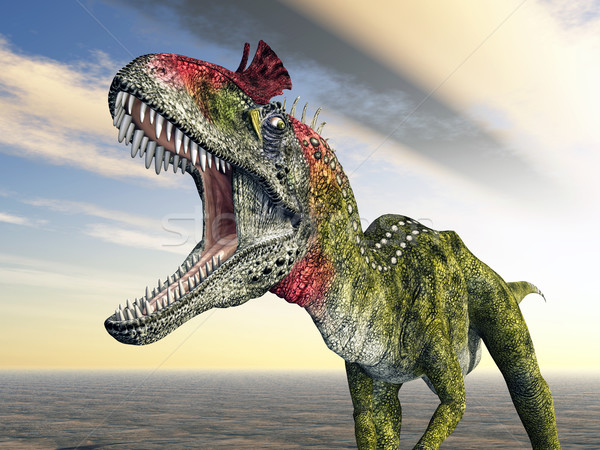 Stock photo: Dinosaur Cryolophosaurus