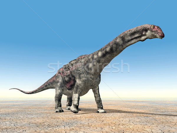 Dinosaur Diamantinasaurus Stock photo © MIRO3D