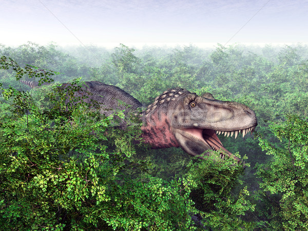 Stock photo: Dinosaur Tarbosaurus