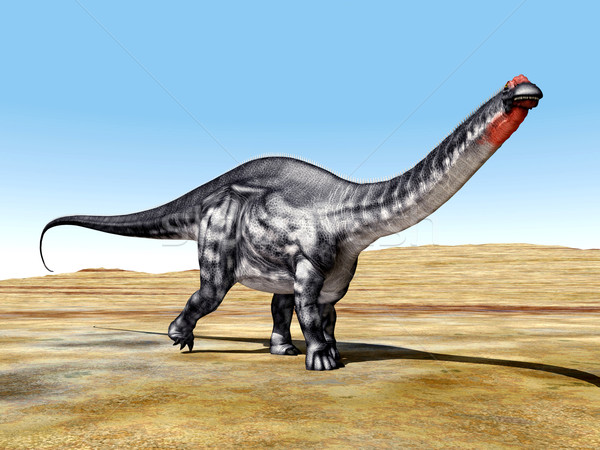Dinozaur komputera wygenerowany 3d ilustracji charakter zwierząt Zdjęcia stock © MIRO3D