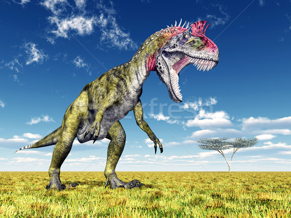 Stock photo: Dinosaur Cryolophosaurus
