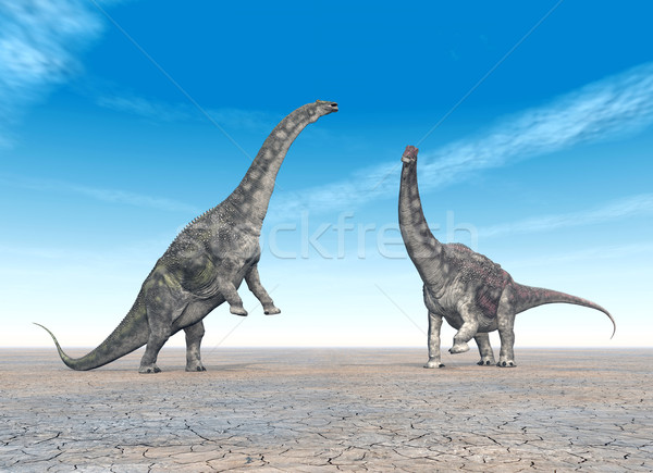 Stock photo: Dinosaur Diamantinasaurus