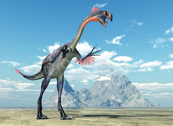 Stock photo: Dinosaur Gigantoraptor