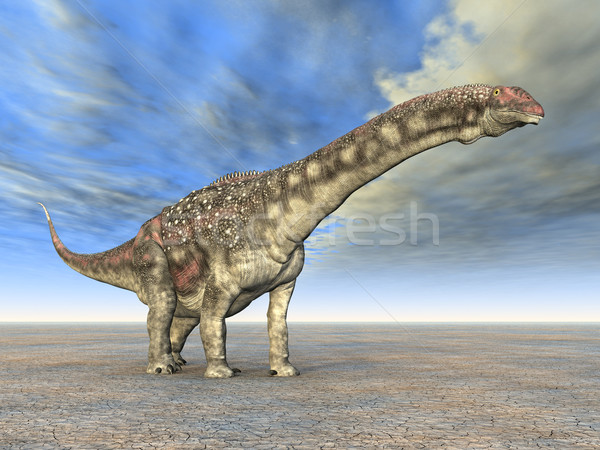Dinosaur Diamantinasaurus Stock photo © MIRO3D